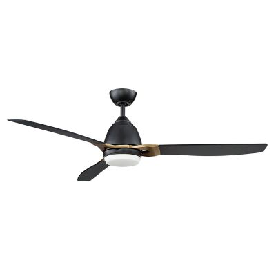 Kendal Lighting Eris LED Ceiling Fan - Color: Black - Blade Color: Black - 