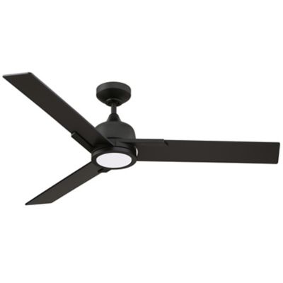 Kendal Lighting Triton 52-Inch LED Ceiling Fan - Color: Black - Blade Color