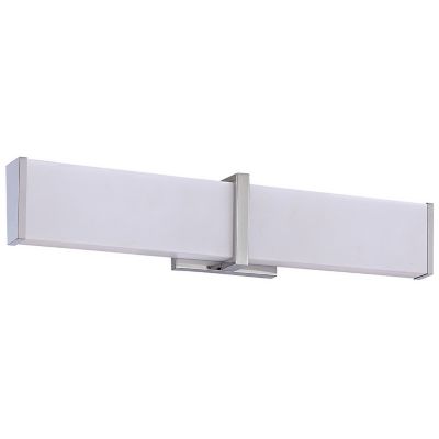 Kendal Lighting ANGLES LED Vanity Light - Color: White - Size: Small - VF22