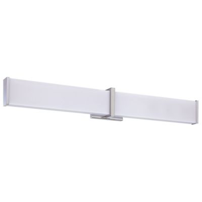 Kendal Lighting ANGLES LED Vanity Light - Color: White - Size: Medium - VF2