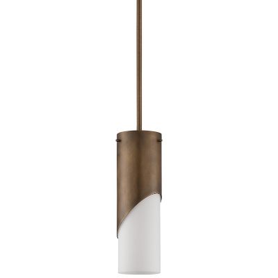 Kendal Lighting CALLISTO Mini Pendant Light - Color: Brass - Size: 1 light 