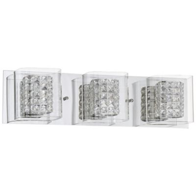 Kendal Lighting CRYSTORAMA Vanity Light - Color: Clear - Size: 3 light - VF