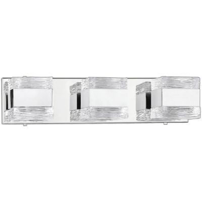 Kendal Lighting CUBIX Vanity Light - Color: Silver - Size: 3 light - VF1100