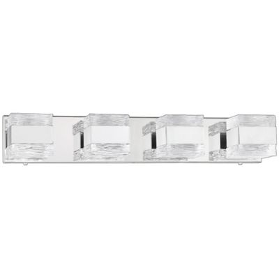 Kendal Lighting CUBIX Vanity Light - Color: Silver - Size: 4 light - VF1100