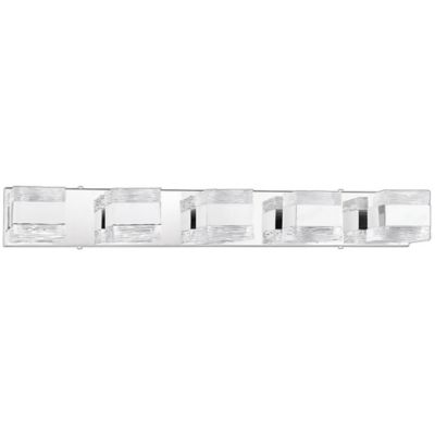 Kendal Lighting CUBIX Vanity Light - Color: Silver - Size: 5 light - VF1100