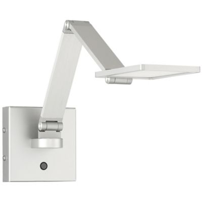 Kendal Lighting FLIP Swing Arm LED Wall Sconce - Color: Silver - SA100-AL