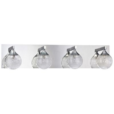 Kendal Lighting FYBRA Vanity Light - Color: Silver - Size: 4 light - VF4100