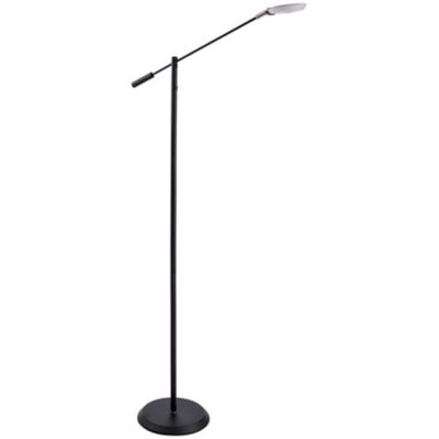 Kendal Lighting IGGY LED Floor Lamp - Color: Black - FL5021-BLK