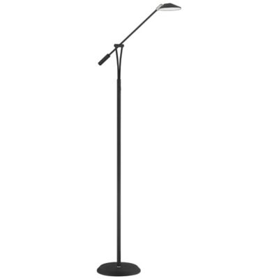 Kendal Lighting LAHOYA LED Floor Lamp - Color: Black - FL5015-BLK/SN