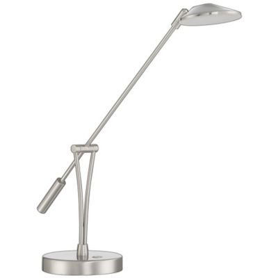 Kendal Lighting LAHOYA LED Desk Lamp - Color: Silver - PTL5015-SN