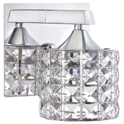 Kendal Lighting LUSTRA Wall Sconce - Color: Silver - Size: 1 light - VF7100