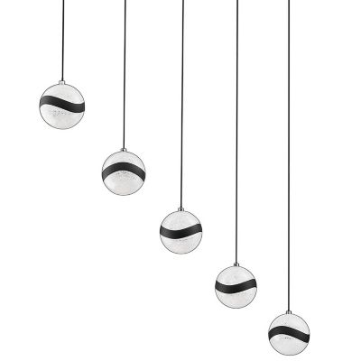 Kendal Lighting MYSTYKE LED Island Pendant Light - Color: White - Size: Med