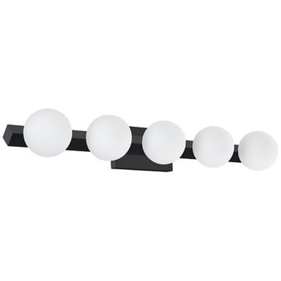 Kendal Lighting ORBITRON Vanity Light - Color: Black - Size: 5 light - VF88