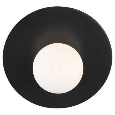 Visual Comfort Studio Nodes 1 Light Angled Wall Sconce in Black