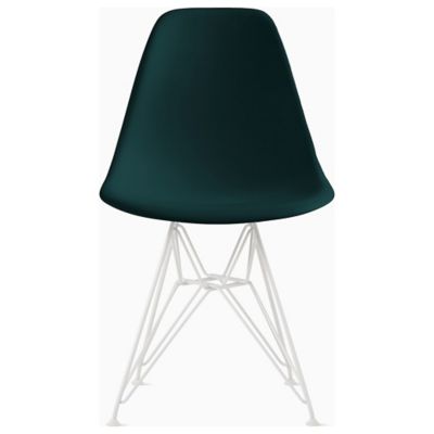 Herman Miller Eames Molded Plastic Side Chair - Wire Base in Matte - Herman Miller Authorized Retailer