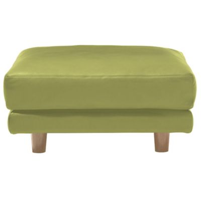 Knoll Joseph Paul D'Urso Residential Ottoman - Color: Green - 2163R-OC-K1206/4 - Knoll Authorized Retailer
