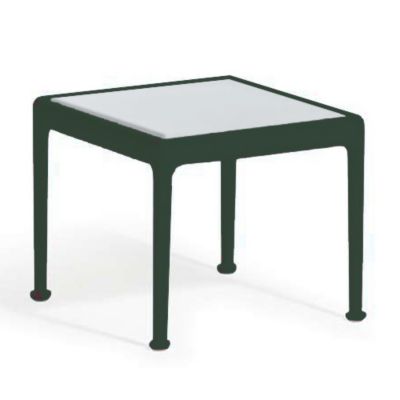 Knoll 1966 Collection Square End and Coffee Table - Color: Clear - Size: 18" x 18" - 1966-18L-G-E-007 - Knoll Authorized Retailer