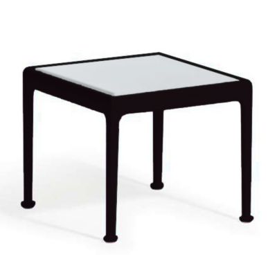Knoll 1966 Collection Square End and Coffee Table - Color: Clear - Size: 18" x 18" - 1966-18L-G-E-O - Knoll Authorized Retailer