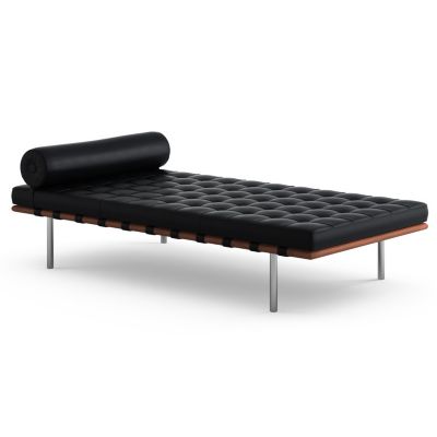 Barcelona Couch with Black Straps