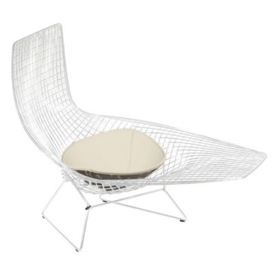 Bertoia Asymmetric Chaise with Seat Cushion