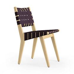 Risom Side Chair with Webbed Back and Seat