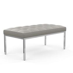 Florence Knoll Relaxed Two-Seat Bench