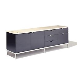 Florence Knoll Two-Door + Five-Drawer Credenza