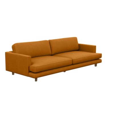Knoll Joseph Paul D'Urso Residential Sofa - Color: Orange - 2162R-OC-K1206/7 - Knoll Authorized Retailer