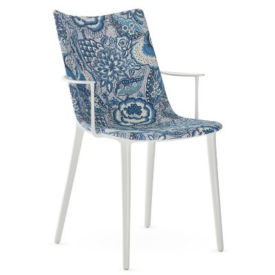 Kartell H.H.H. Arm Chair - Color: White - 05918BI
