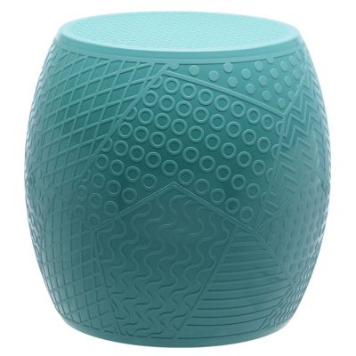 Kartell Roy Stool - Color: Turquoise - 8854/VE