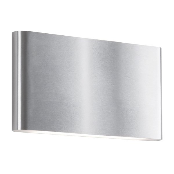 Kuzco Lighting Slate LED Wall Sconce - Color: Silver - Size: 9.9 In - AT651
