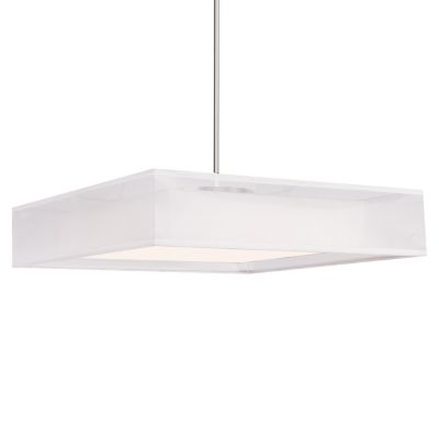 Kuzco Lighting Covina LED Square Pendant Light - Color: Matte - Size: Large