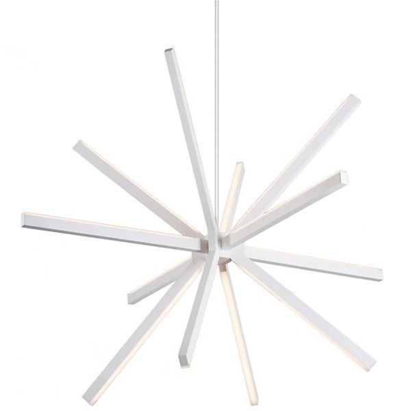 Kuzco Lighting Sirius LED Chandelier - Color: White - Size: Small - CH14348
