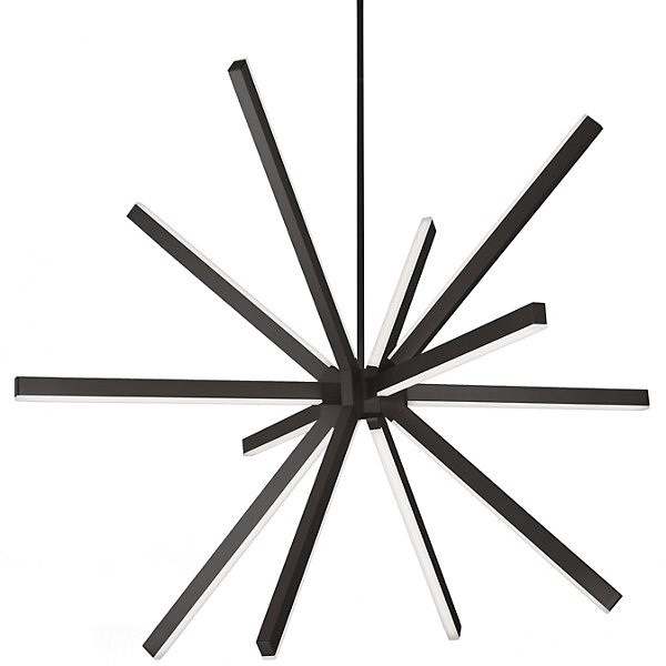 Kuzco Lighting Sirius LED Chandelier - Color: Black - Size: Small - CH14348