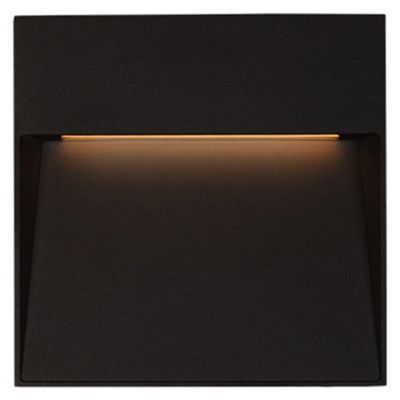 Kuzco Lighting Casa LED Outdoor Wall Sconce - Color: Black - Size: Large - 