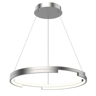 Kuzco Lighting Anello Minor LED Chandelier - Color: Silver - Size: Medium -