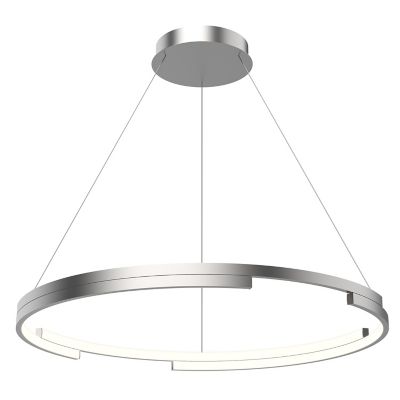 Kuzco Lighting Anello Minor LED Chandelier - Color: Silver - Size: Large - 