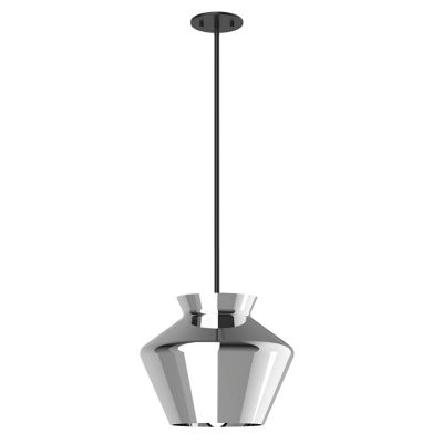 Kuzco Lighting Trinity LED Schoolhouse Pendant Light - Color: Silver - PD62