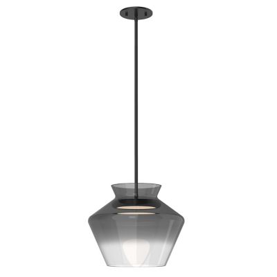 Kuzco Lighting Trinity LED Schoolhouse Pendant Light - Color: Grey - PD6201