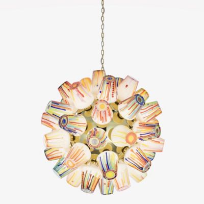 Lasvit Candy Chandelier - Color: Gold - Size: 44 light - CL013SA-9906S1