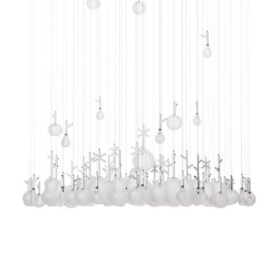 Lasvit Growing Vases Chandelier - Color: White - Size: 5 light - CL004SA-26