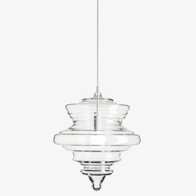 Lasvit Neverending Glory La Scala Pendant Light - Color: Clear - Size: Medi