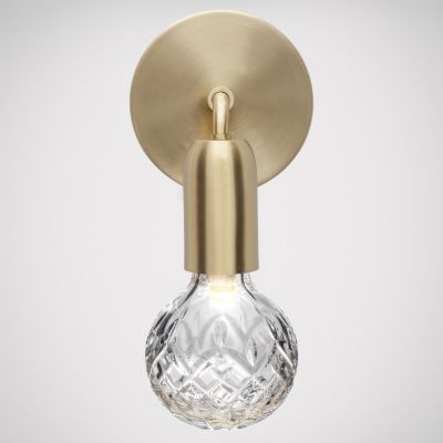 Lee Broom Crystal Bulb LED Wall Sconce - Color: Clear - CB0162