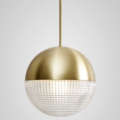 Lee Broom Lens Flair LED Pendant Light - Color: Clear - LEN0110