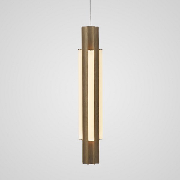 Lee Broom Altar LED Pendant Light - Color: Brown - Size: Short - ALT0110