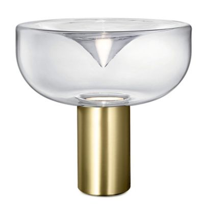 Leucos Lighting Aella T LED Table Lamp - Color: Brass - Size: 1 light - 001