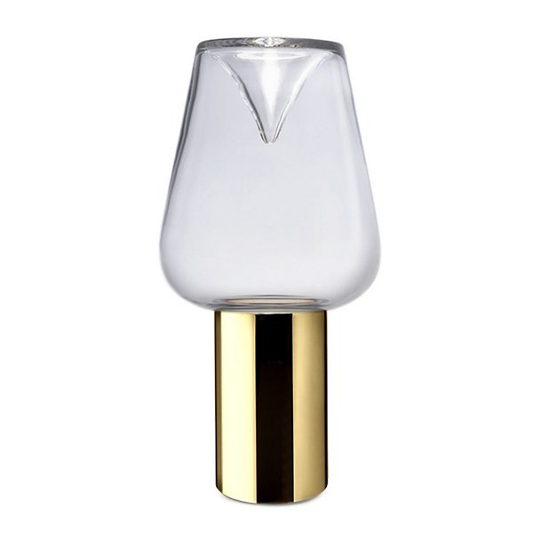 Leucos Lighting Aella Thin LED Table Lamp - Color: Gold - 0009527