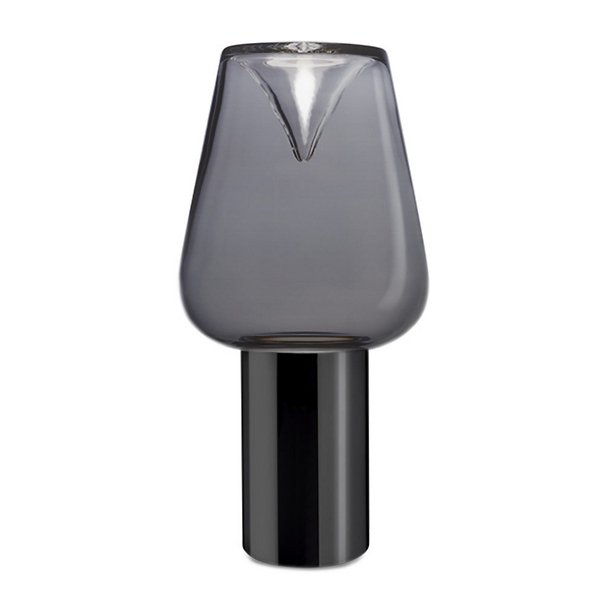 Leucos Lighting Aella Thin LED Table Lamp - Color: Grey - 0009517
