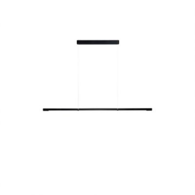 Leucos Lighting Volta LED Linear Chandelier - Color: Black - Size: Small - 