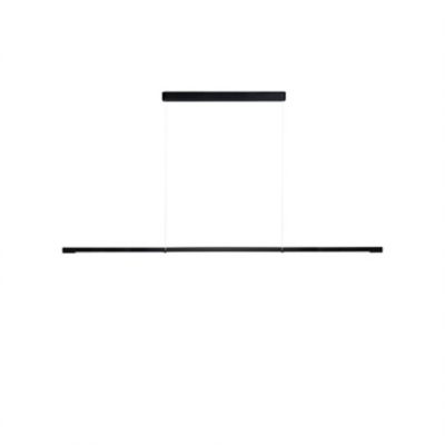 Leucos Lighting Volta LED Linear Chandelier - Color: Black - Size: Medium -